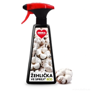 ŽEHLIČKA VE SPREJI® | WHITE COTTON | na vyrovnání skladů a záhybů na oblečení | 500 ml