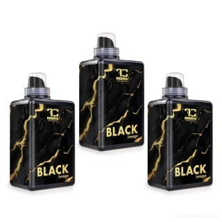 3× BLACKIMAGE | Speciální prací gel pro černé & tmavé prádlo | ochrana & oživení barev | 120 praní
