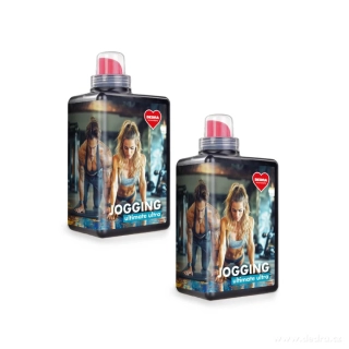 2× JOGGING | Prací gel na sportovní & funkční oblečení | proti zápachu potu & ECO koncentrát | 56 praní