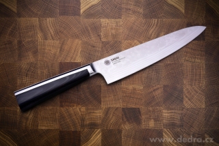 SAKAI | GYUTO Šéfkuchařský nůž | 67 vrstev damascénské oceli | 325 mm