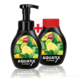 2× AQUATIX | Aktivní pěna na nádobí | BERGAMOT & LEMON | 2× 300 ml