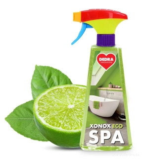 XONOX SPA | Extra silný pěnový čistič koupelny | vodoodpudivý efekt & ECO složení | LIMETKA | 500 ml